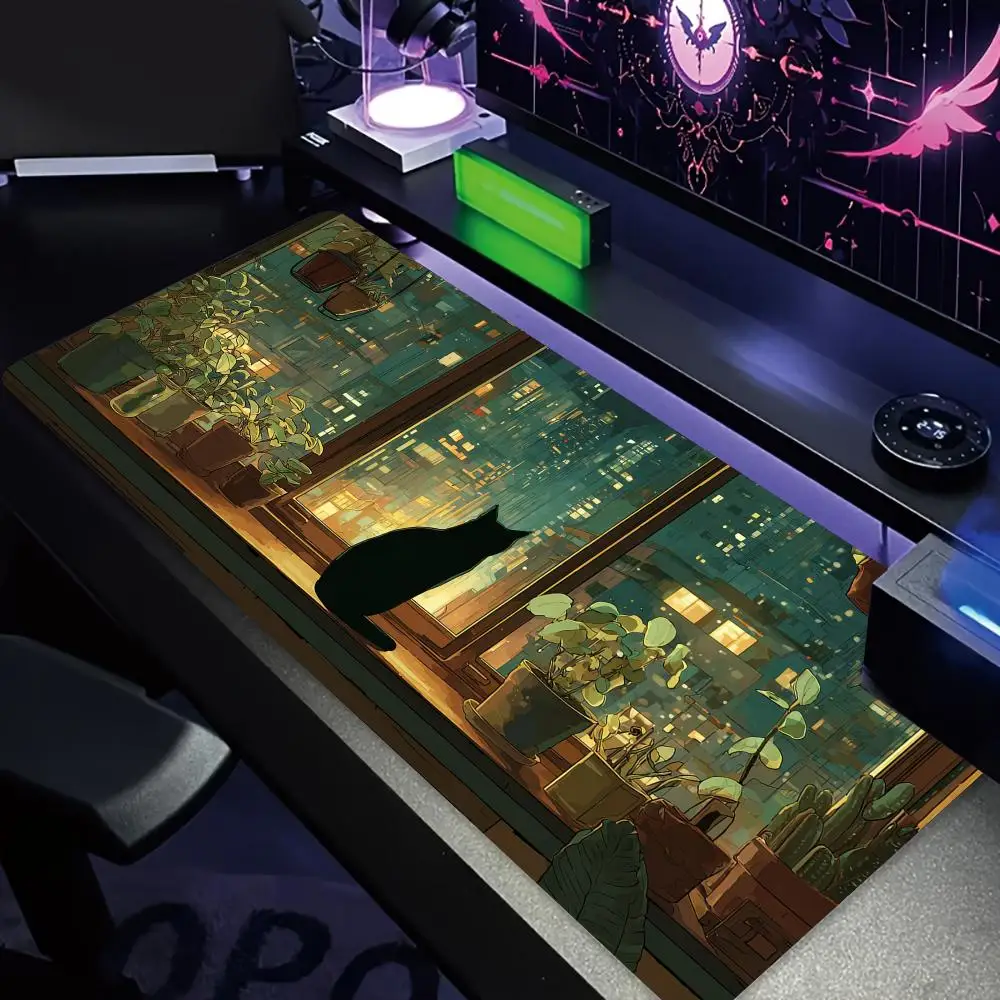 Большой коврик для мыши с милым кошачьим тематическим дизайном, настольный коврик, игровые коврики, нескользящие аксессуары для ПК с прошитыми краями, коврик для клавиатуры, коврик для мыши, офисный коврик
Большой коврик для мыши с милым кошачьим тематическим дизайном, настольный коврик, игровые коврики, нескользящие аксессуары для ПК с прошитыми краями, коврик для клавиатуры, коврик для мыши, офисный коврик