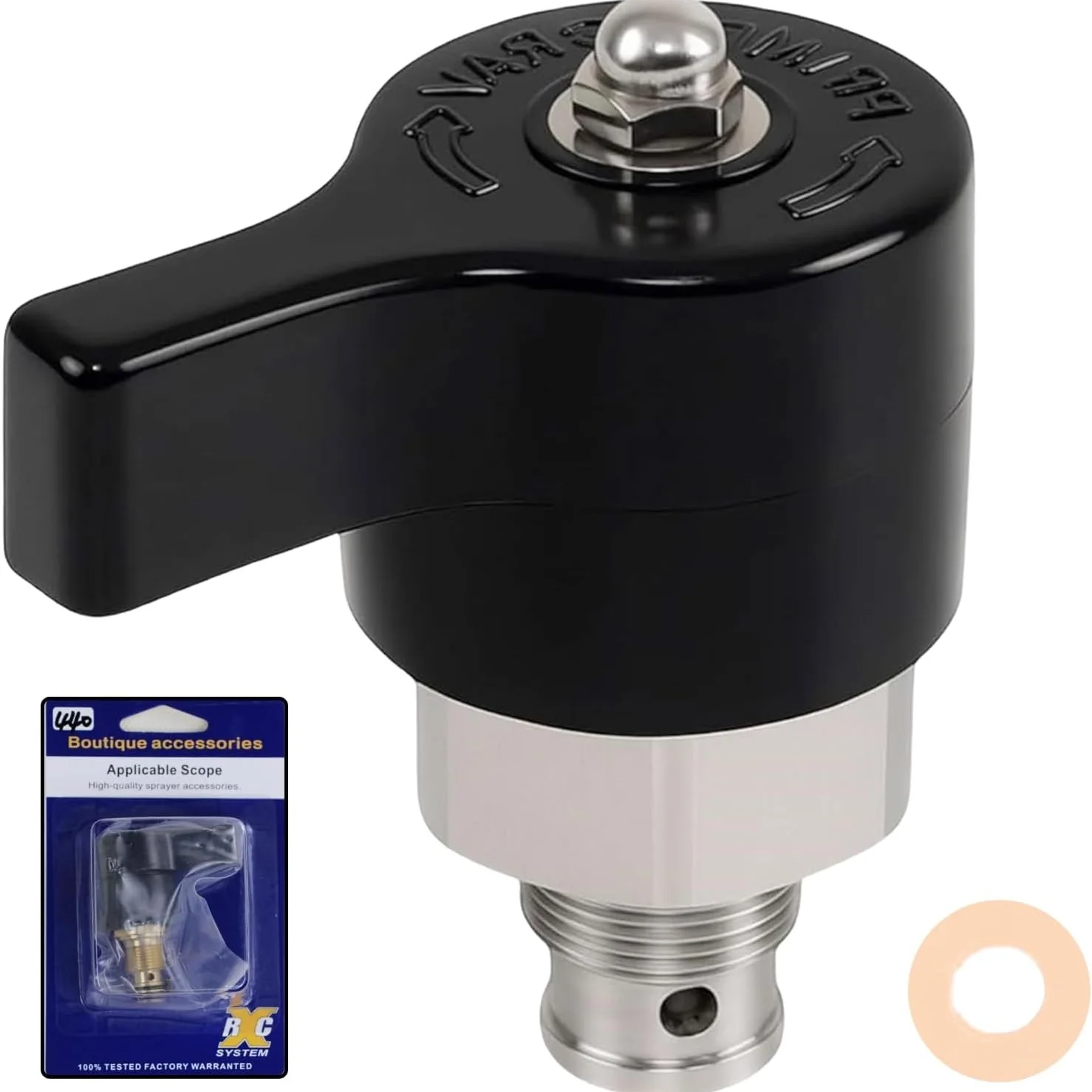 245103 Drain Valve Replacement - Stainless Steel Airless Sprayer Valve Fit for Graco 5900, 7900, 833 Sprayers | & Rust-Proof
245103 Drain Valve Replacement - Stainless Steel Airless Sprayer Valve Fit for Graco 5900, 7900, 833 Sprayers | & Rust-Proof