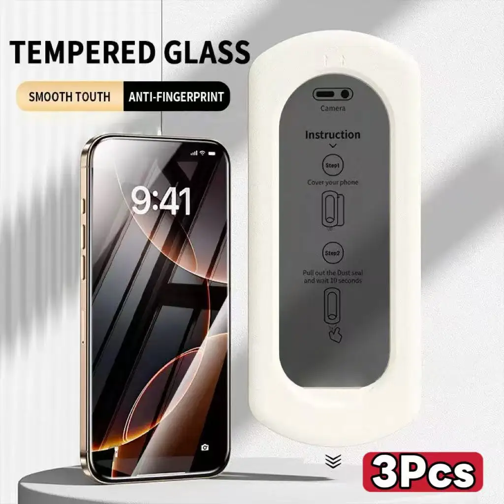 3Pcs Anti Spy Privacy Screen Protector Tempered Glass For iPhone 17 16 15 14 13 12 11 Pro Max Plus Xs Xr HD Clear Protection
3Pcs Anti Spy Privacy Screen Protector Tempered Glass For iPhone 17 16 15 14 13 12 11 Pro Max Plus Xs Xr HD Clear Protection