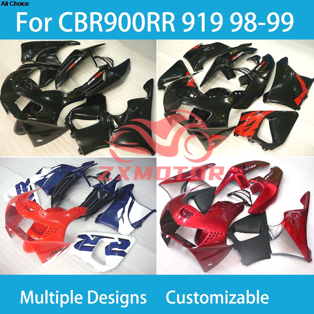 Подходит для CBR 919RR 1998 1999, обтекатели из АБС-пластика для Honda CBR919RR 98 99 Prime, настраиваемые аксессуары для мотоциклов, комплект обтекателей
Подходит для CBR 919RR 1998 1999, обтекатели из АБС-пластика для Honda CBR919RR 98 99 Prime, настраиваемые аксессуары для мотоциклов, комплект обтекателей