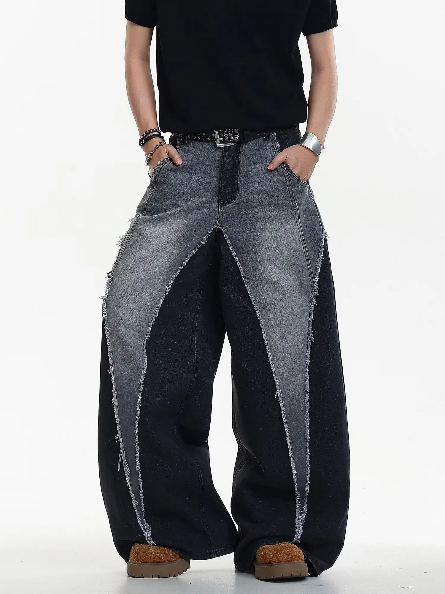 Y2K Style 2026 American Retro Patchwork Black Grey Baggy Jeans Pants For Men Clothing Wide Leg Loose Gothic Cotton Long Trouser
Y2K Style 2026 American Retro Patchwork Black Grey Baggy Jeans Pants For Men Clothing Wide Leg Loose Gothic Cotton Long Trouser