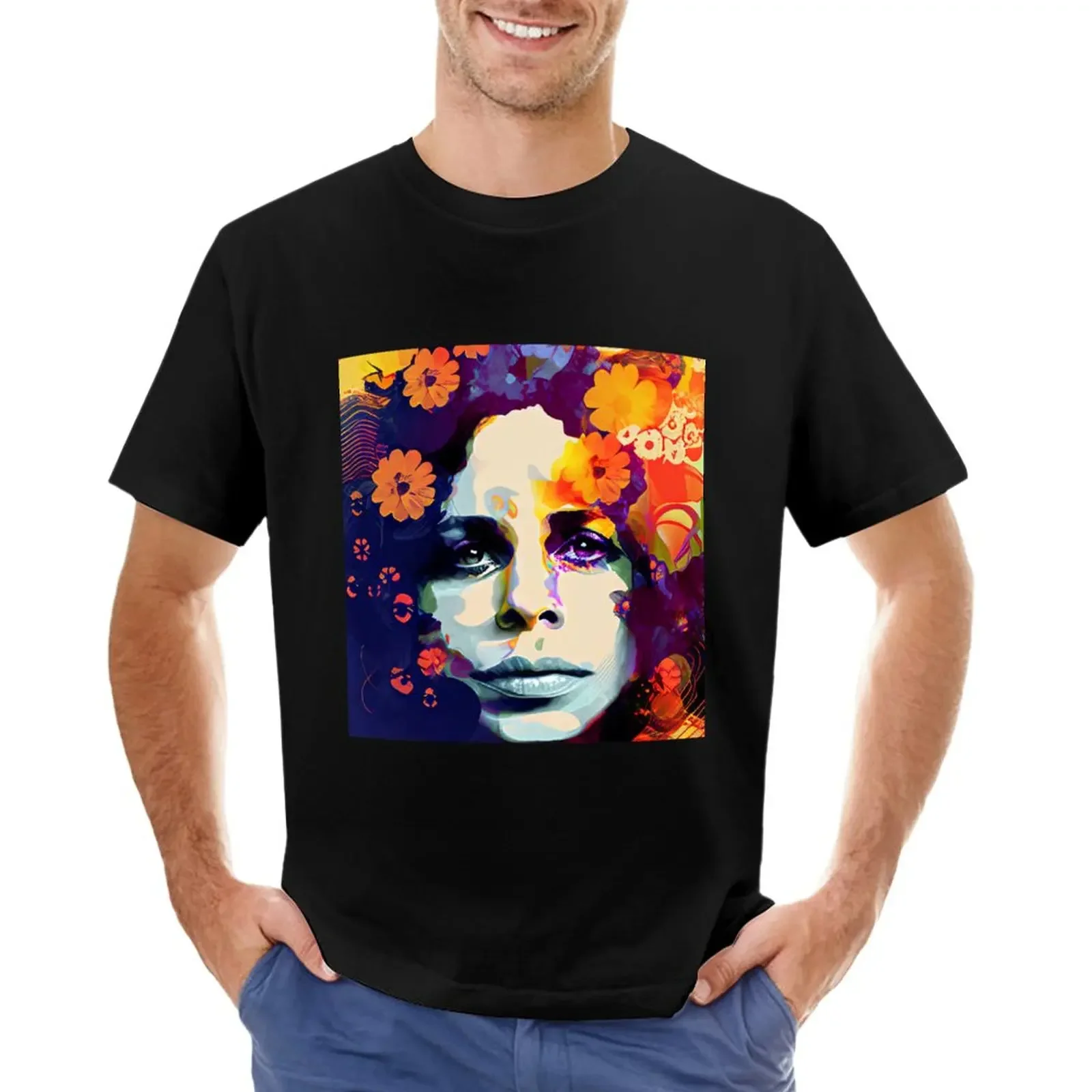 Футболка Gal Costa с цветочным принтом, однотонные футболки, футболка для мальчика, винтажная одежда, дизайнерская футболка для мужчин
Футболка Gal Costa с цветочным принтом, однотонные футболки, футболка для мальчика, винтажная одежда, дизайнерская футболка для мужчин