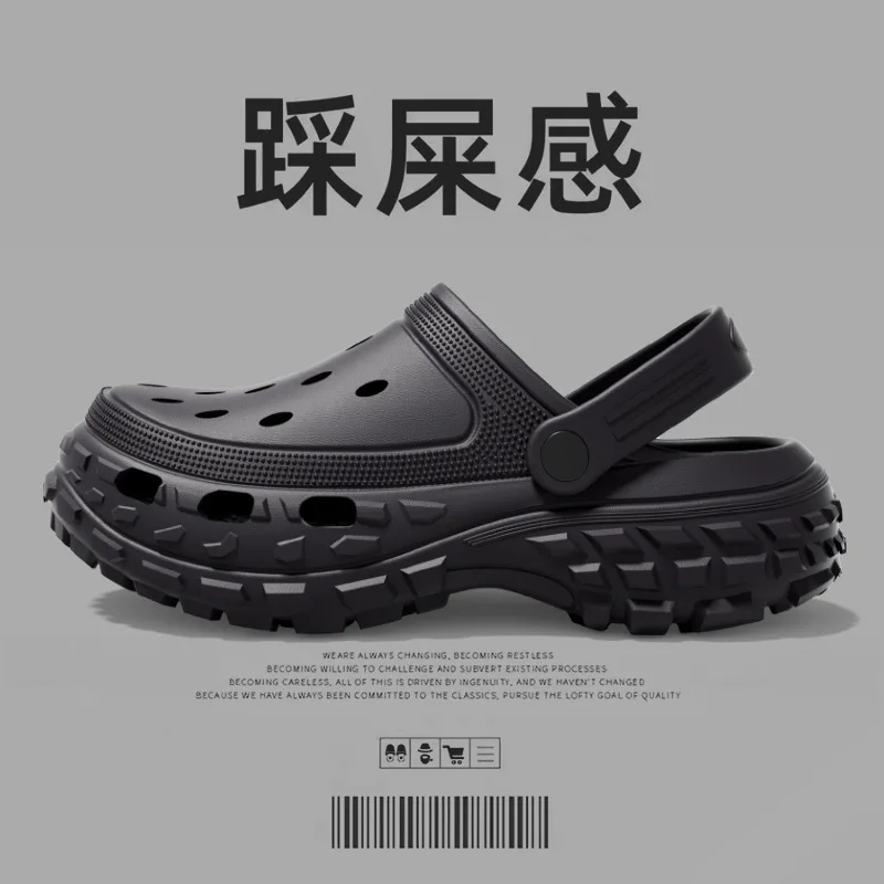 Custom EVA Hole Shoes Men's 2025 New Beach Non-Slip Odor-Resistant Stepping Comfort Couple Closed-Toe Slippers Summer Outdoor We
Custom EVA Hole Shoes Men's 2025 New Beach Non-Slip Odor-Resistant Stepping Comfort Couple Closed-Toe Slippers Summer Outdoor We