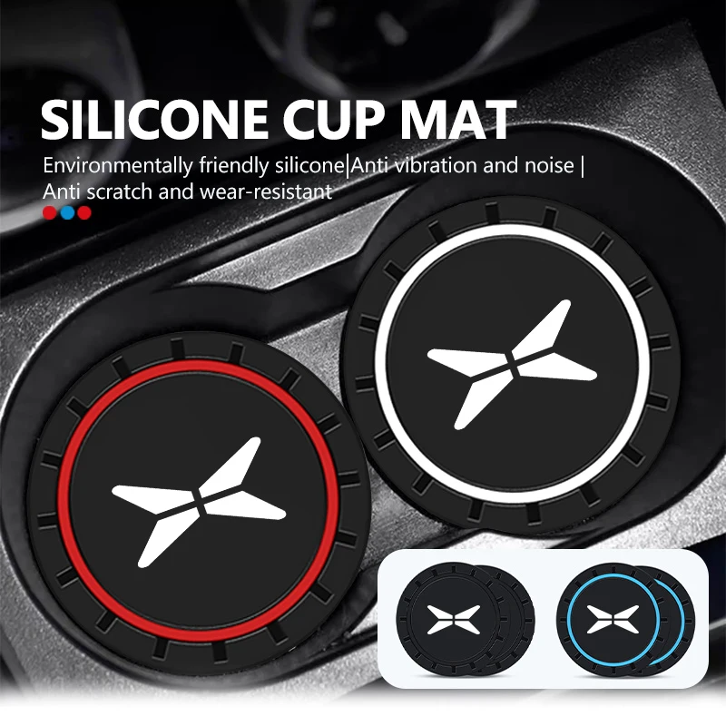2Pcs PVC Silicone Car Cup Holder Coaster Anti-Slip Mat Water Cup Pad For Xiaopeng 2023-2025 P5 P7 N5 P7 M03 460 Auto Accessories
2Pcs PVC Silicone Car Cup Holder Coaster Anti-Slip Mat Water Cup Pad For Xiaopeng 2023-2025 P5 P7 N5 P7 M03 460 Auto Accessories