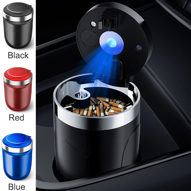 Car Cigarette Ashtray Cup With Led Light With Lid Portable Detachable Vehicle Ashtray Holder Auto Interior Accessories Parts
Car Cigarette Ashtray Cup With Led Light With Lid Portable Detachable Vehicle Ashtray Holder Auto Interior Accessories Parts