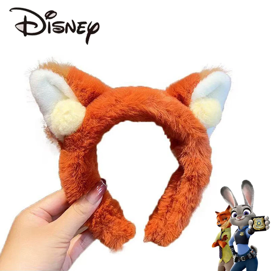 Disney Headband Zootopia Judy Nick Cute Cartoon Plush Water Uptake Leisure Take Pictures Christmas Hair Accessories Gifts
Disney Headband Zootopia Judy Nick Cute Cartoon Plush Water Uptake Leisure Take Pictures Christmas Hair Accessories Gifts