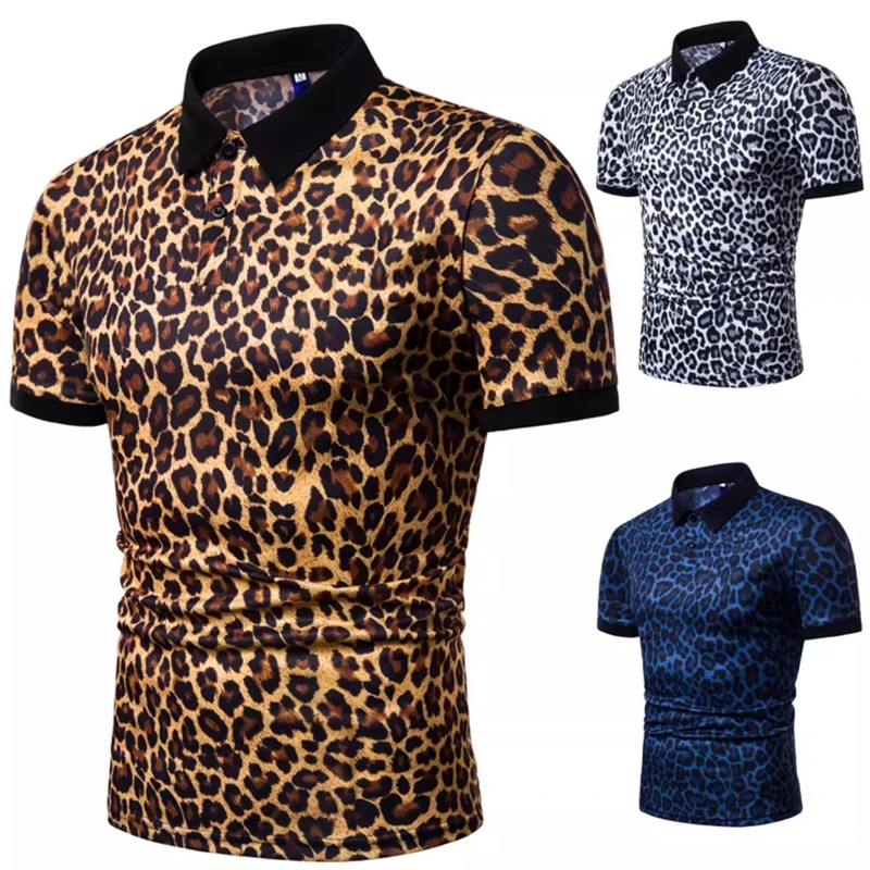 2026 New Summer Fashion Yellow Leopard Print Short-Sleeve Shirts for Men,White Leopard Casual Men's Camisa, European Sizes M-3XL
2026 New Summer Fashion Yellow Leopard Print Short-Sleeve Shirts for Men,White Leopard Casual Men's Camisa, European Sizes M-3XL