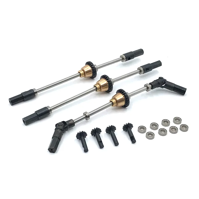 Metal Bridge Axle Differential for WPL B14 B24 B16 B36 C14 C24 C34 C44 Q65 1/16 RC Car Upgrade Parts,Front+Middle+RearN03R
Metal Bridge Axle Differential for WPL B14 B24 B16 B36 C14 C24 C34 C44 Q65 1/16 RC Car Upgrade Parts,Front+Middle+RearN03R