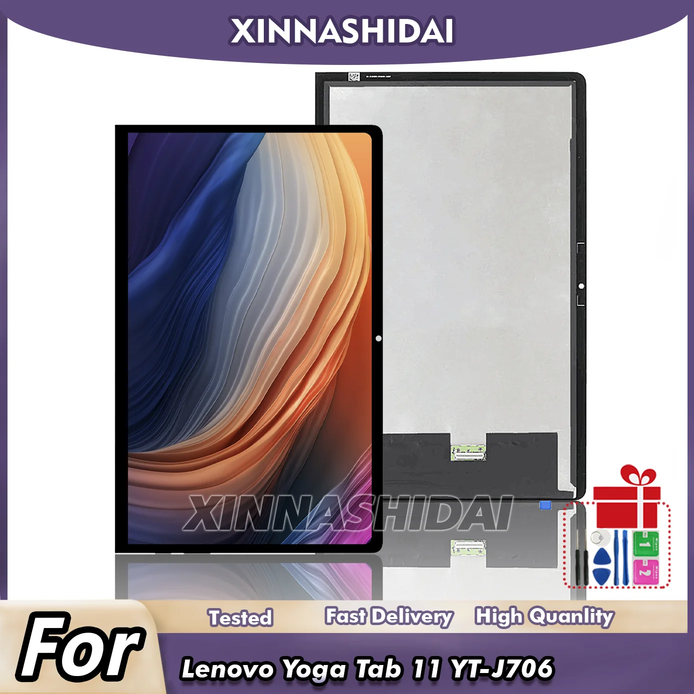 LCD For Lenovo Yoga Tab 11 YT-J706 YT-J706F YT-J706X -YT-J706L Display Touch Screen Digitizer Replacement Parts Tested
LCD For Lenovo Yoga Tab 11 YT-J706 YT-J706F YT-J706X -YT-J706L Display Touch Screen Digitizer Replacement Parts Tested