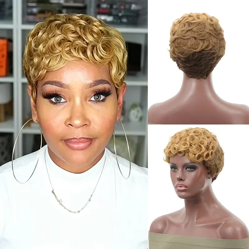 Short African Curly Wig – Synthetic Hair Material, Voluminous Coil Style, Lightweight for All-Day Wear
Short African Curly Wig – Synthetic Hair Material, Voluminous Coil Style, Lightweight for All-Day Wear