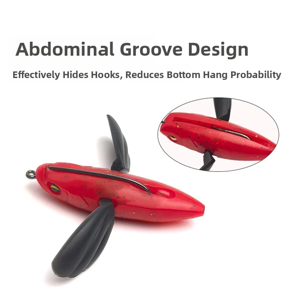 Realistic Flying Fish Topwater Lure Set with 2/0 Hook Soft Bait for Bass 5.5cm TPE Material Swaying Silicone Tail Accessory
Realistic Flying Fish Topwater Lure Set with 2/0 Hook Soft Bait for Bass 5.5cm TPE Material Swaying Silicone Tail Accessory
