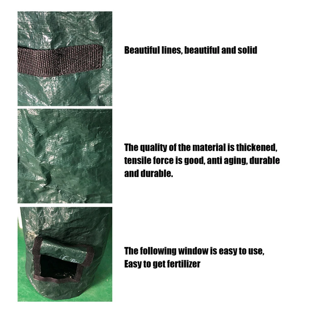 Compost Reusable Waste Storage Leaf Bucket Garbage Fermentation Fermentation Trash Bag Garden Garbage Bag Outdoor
Compost Reusable Waste Storage Leaf Bucket Garbage Fermentation Fermentation Trash Bag Garden Garbage Bag Outdoor