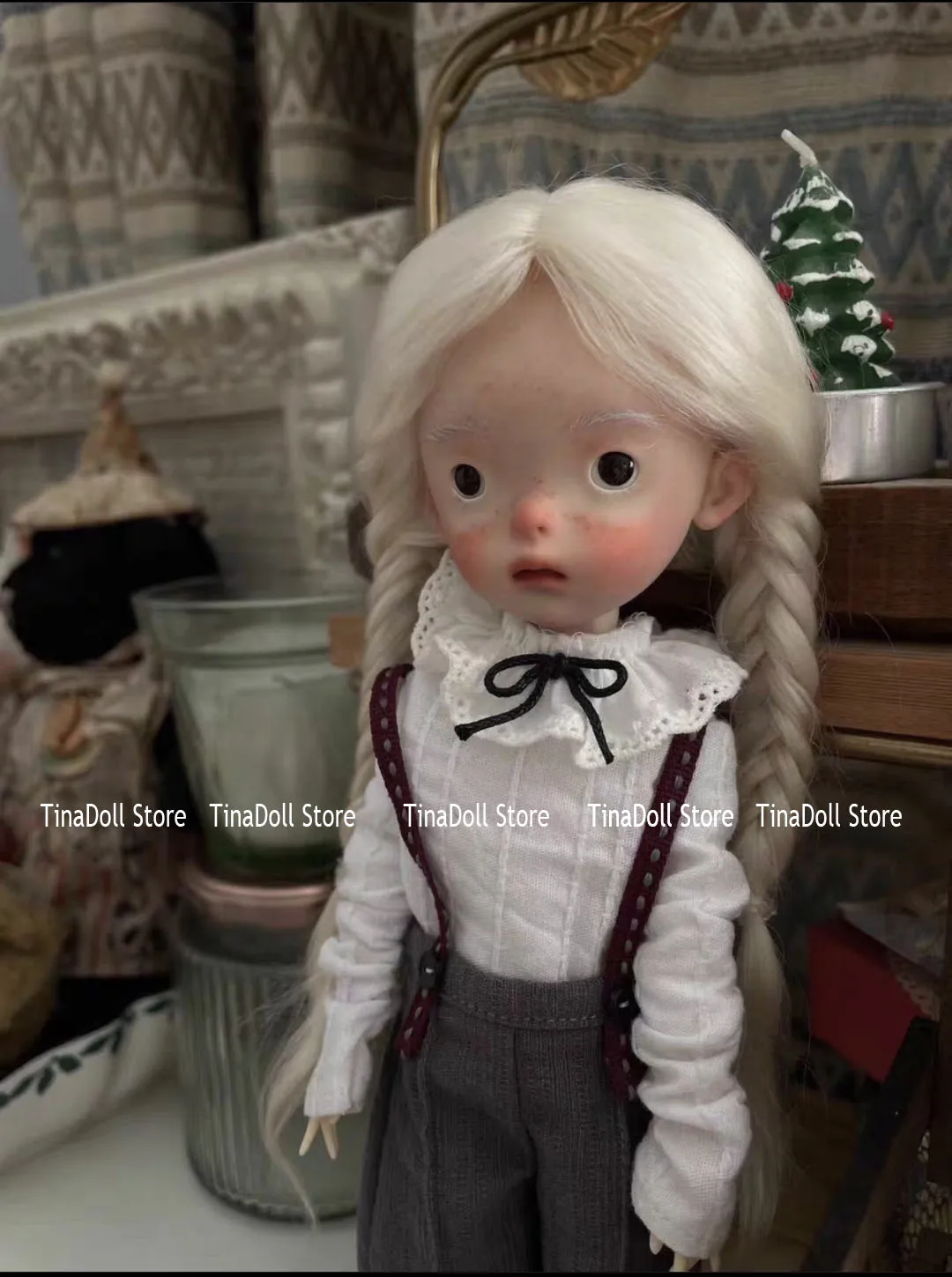 (TinaDoll Store)2025 New Double ponytail hair without Fringe Mohair Wigs for Landoudou Landazz 16cm head circumstance
(TinaDoll Store)2025 New Double ponytail hair without Fringe Mohair Wigs for Landoudou Landazz 16cm head circumstance