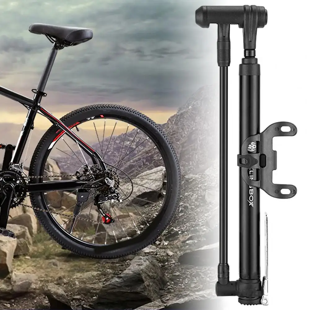 Tire Pump Double Head Valve Rustproof High Pressure L-shape Handle Aluminum Alloy Wear-resistant Bicycle Pump for Ball
Tire Pump Double Head Valve Rustproof High Pressure L-shape Handle Aluminum Alloy Wear-resistant Bicycle Pump for Ball