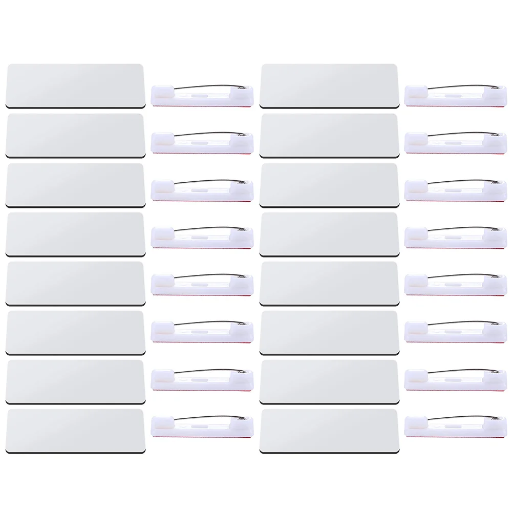 16pcs Name Badge Blanks Sublimation Oval White Badges Uniform Pin Tags with Clips Magnetic Printable Diy Stocking
16pcs Name Badge Blanks Sublimation Oval White Badges Uniform Pin Tags with Clips Magnetic Printable Diy Stocking