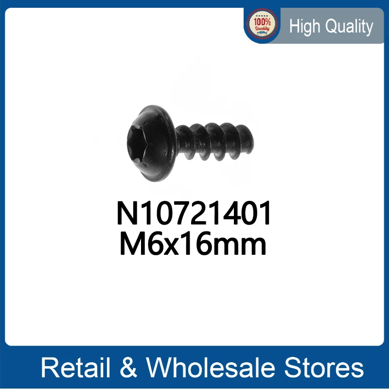 M6X16mm Oval Head Self-Tapping Screw N10721401 For Audi VW Seat Skoda N 107 214 01
M6X16mm Oval Head Self-Tapping Screw N10721401 For Audi VW Seat Skoda N 107 214 01