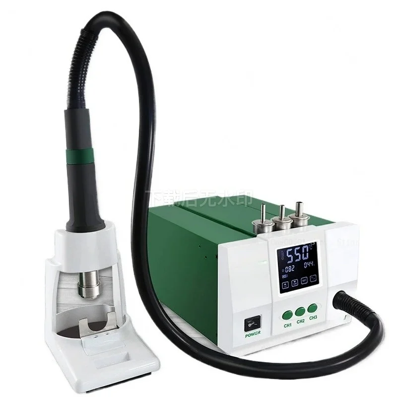 Digital Adjustable Temperature Hot Air Gun Station, High Power Desoldering Tool For Mobile Phone PCB Welding Repair Maintenance
Digital Adjustable Temperature Hot Air Gun Station, High Power Desoldering Tool For Mobile Phone PCB Welding Repair Maintenance
