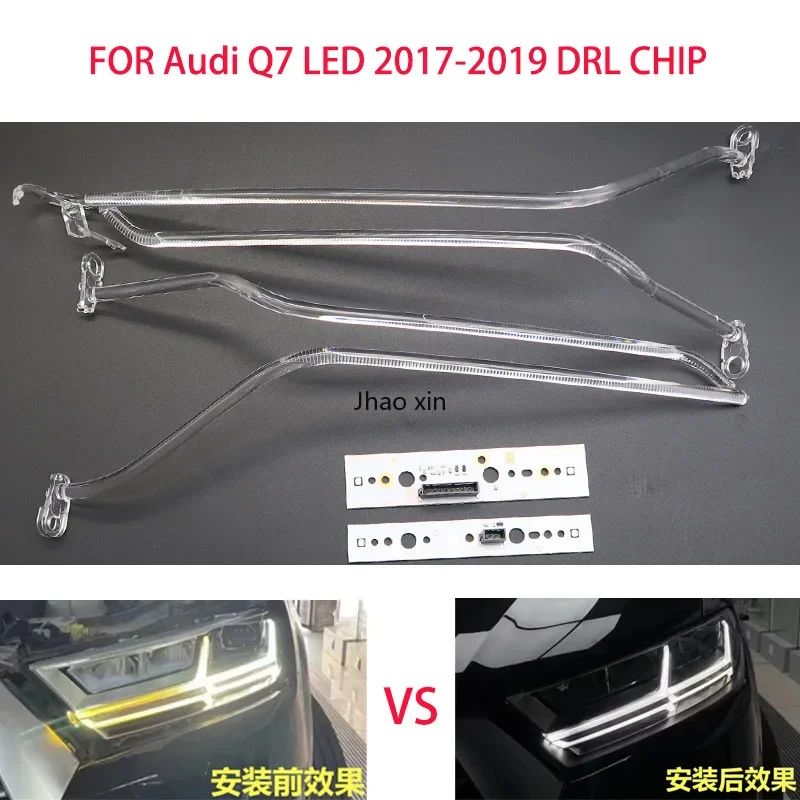 Автомобильные фары DRL, световые полосы, ангельские глазки, чип-баласт, модуль освещения, обслуживание для Audi Q7 LED 2017-2019
Автомобильные фары DRL, световые полосы, ангельские глазки, чип-баласт, модуль освещения, обслуживание для Audi Q7 LED 2017-2019