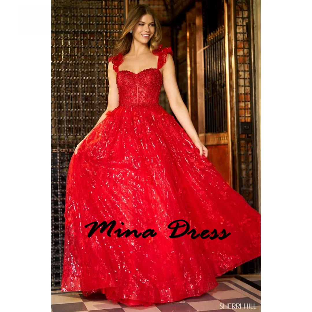 Mina Customized Backless Elegant Evening Dresses 2024 Luxury Sleeveless Sequins Gala Dress Es Wide Shoulder Straps Ball Gowns
Mina Customized Backless Elegant Evening Dresses 2024 Luxury Sleeveless Sequins Gala Dress Es Wide Shoulder Straps Ball Gowns