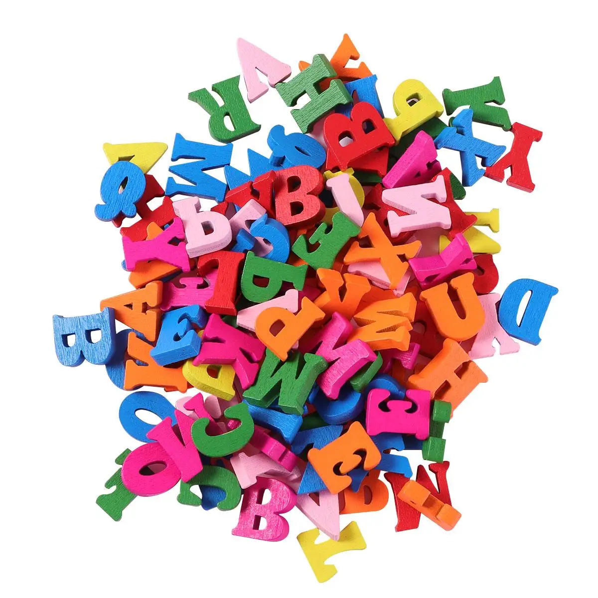 100 Pcs Wooden Letters Smooth Colorful Preschool Education Wall Decor Hanging Ornaments Home Gifts Montessori Toys
100 Pcs Wooden Letters Smooth Colorful Preschool Education Wall Decor Hanging Ornaments Home Gifts Montessori Toys