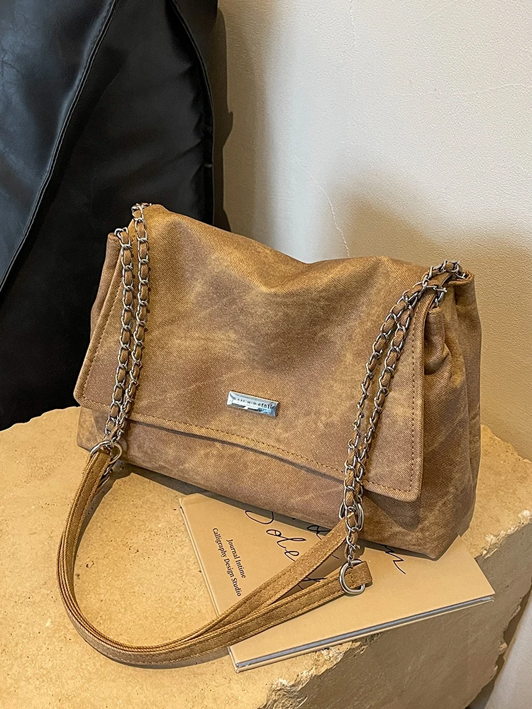 High-End Texture Women's Bag 2025 New Spring Summer Vintage Versatile Chain Crossbody Bag Single oulder Underarm Bag
High-End Texture Women's Bag 2025 New Spring Summer Vintage Versatile Chain Crossbody Bag Single oulder Underarm Bag