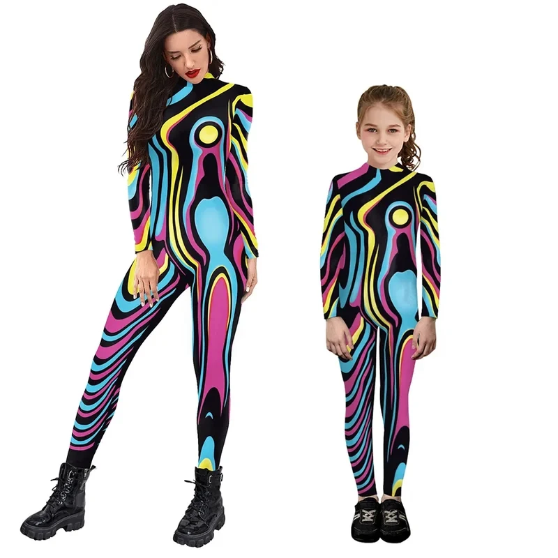 ABC123CosplayIootiany Halloween Parent-child Color Graffiti Printed Bodysuit Purim Role Play Costume Children's Carniv3'd,5;h.9/
ABC123CosplayIootiany Halloween Parent-child Color Graffiti Printed Bodysuit Purim Role Play Costume Children's Carniv3'd,5;h.9/
