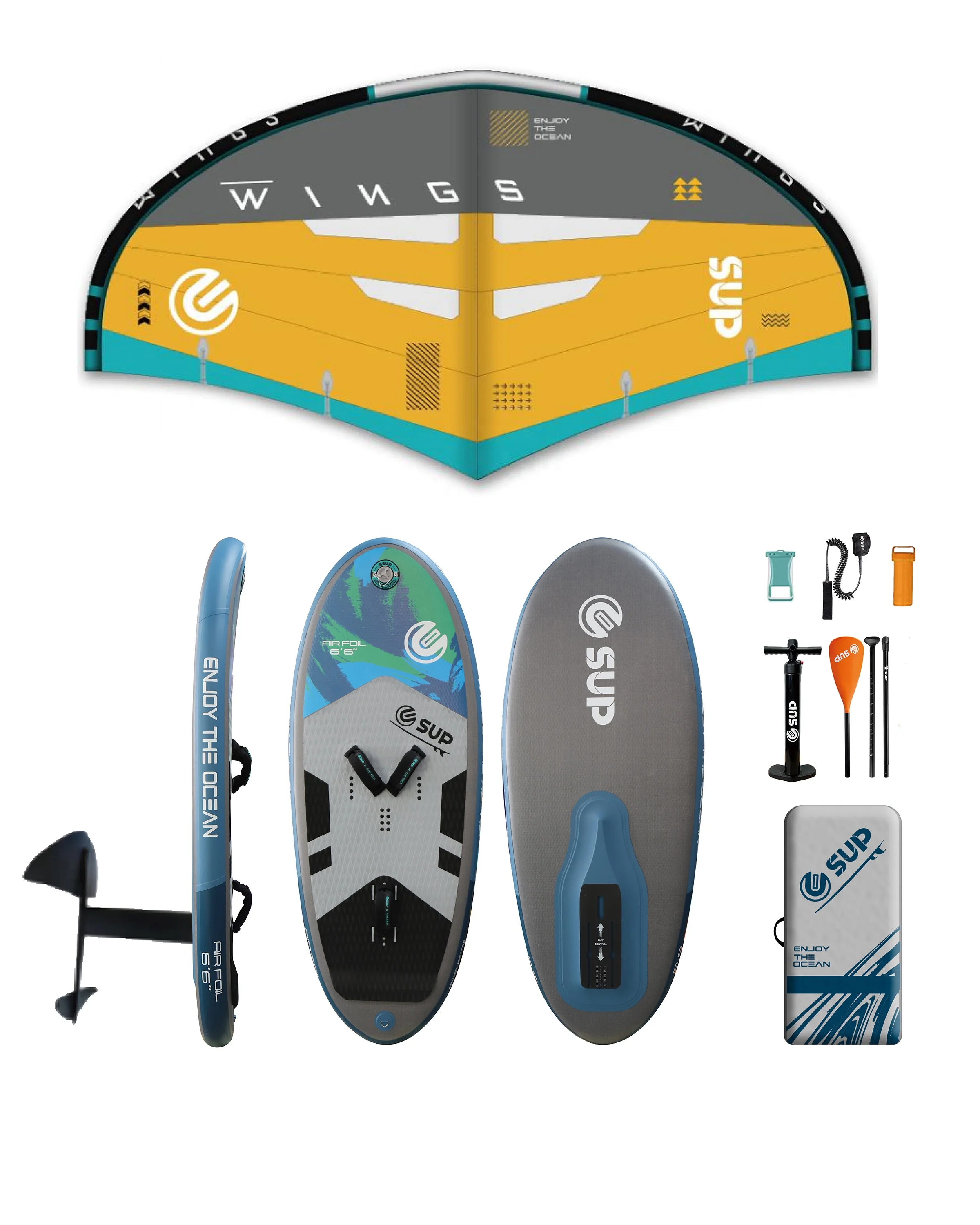 Hydrofoil Board New Design Carbon Wing Foil Surfboard Waterplay SUP & Paddle Board
Hydrofoil Board New Design Carbon Wing Foil Surfboard Waterplay SUP & Paddle Board