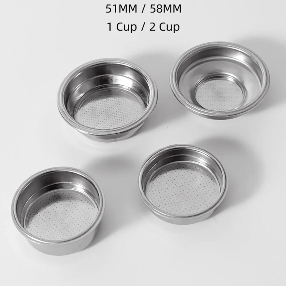 51/58MM Coffee Filter Basket Replacement Stainless Steel Pressurized Coffee Filter Basket Double Booster Powder Bowl Coffeeware
51/58MM Coffee Filter Basket Replacement Stainless Steel Pressurized Coffee Filter Basket Double Booster Powder Bowl Coffeeware