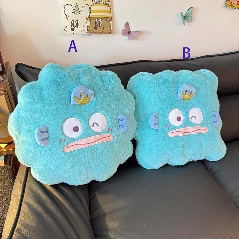 Licensed Sanrio Hangyodon Crown Plush Seat Cushion Squishy Fluffy Monster Pad with Fixing Ribbon Cartoon Pillow Cute Decor Gift
Licensed Sanrio Hangyodon Crown Plush Seat Cushion Squishy Fluffy Monster Pad with Fixing Ribbon Cartoon Pillow Cute Decor Gift