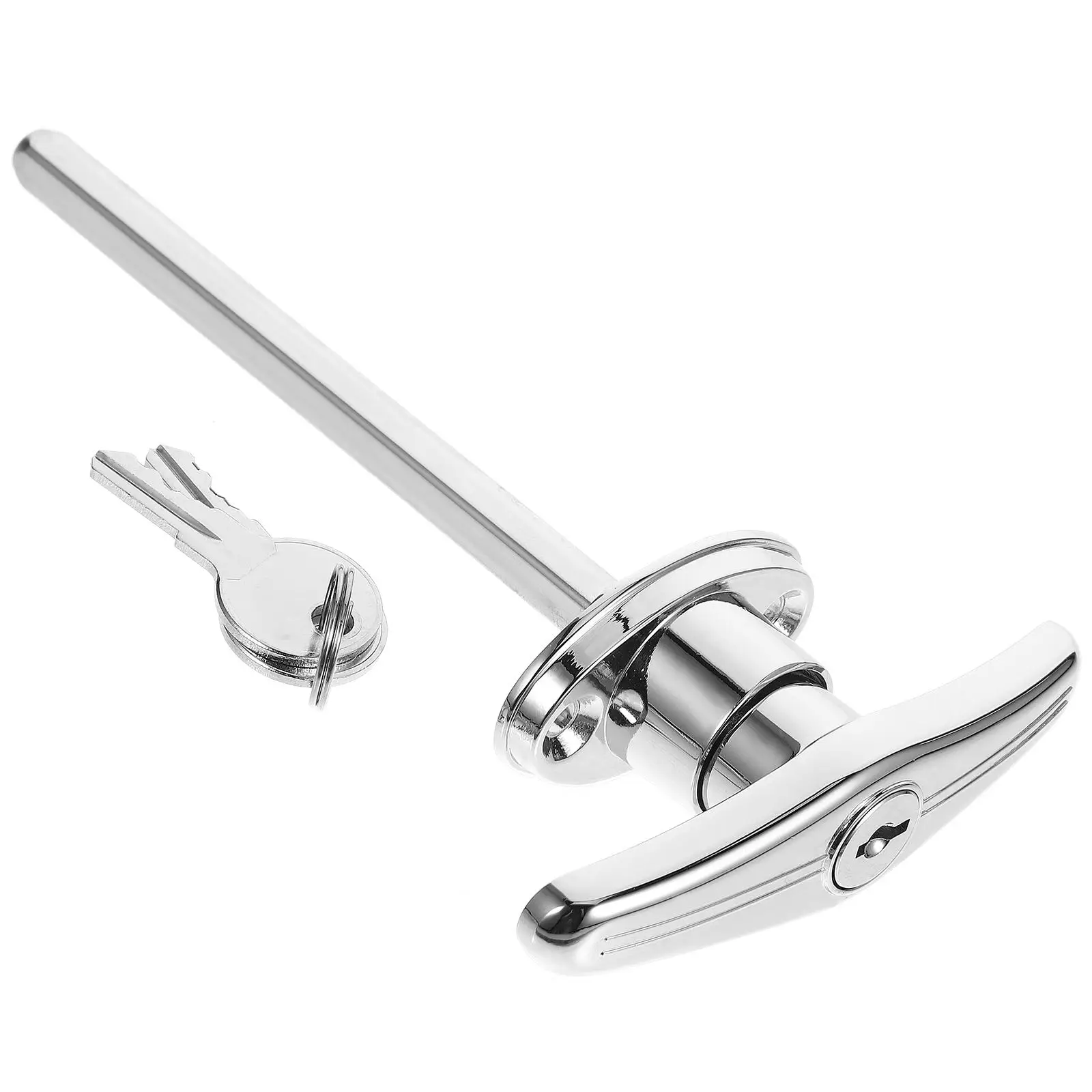 T Shaped Lock 127cm Silver T Handle for Bedroom Bathroom Doors Durable Material Easy Bathroom Door Knob Install
T Shaped Lock 127cm Silver T Handle for Bedroom Bathroom Doors Durable Material Easy Bathroom Door Knob Install