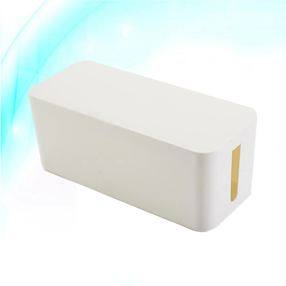 Cable Management Strip Organizer Wire Storage Box for Cords Electric Desktop Line Organizer Scratch Resistant 
Cable Management Strip Organizer Wire Storage Box for Cords Electric Desktop Line Organizer Scratch Resistant