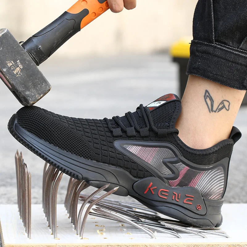 Men Work Safety Shoes Anti-puncture Working Sneakers Male Indestructible Work Shoes Men Boots Women and Men Shoes Safety Boots
Men Work Safety Shoes Anti-puncture Working Sneakers Male Indestructible Work Shoes Men Boots Women and Men Shoes Safety Boots