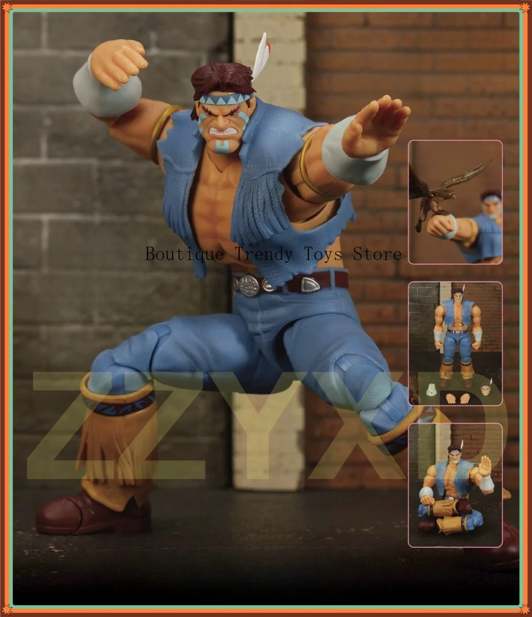 Pre-order Jada Toys Ultra Street Fighter II T. Hawk 1/12 Scale Deluxe Action Figure Collection Toys Gifts
Pre-order Jada Toys Ultra Street Fighter II T. Hawk 1/12 Scale Deluxe Action Figure Collection Toys Gifts