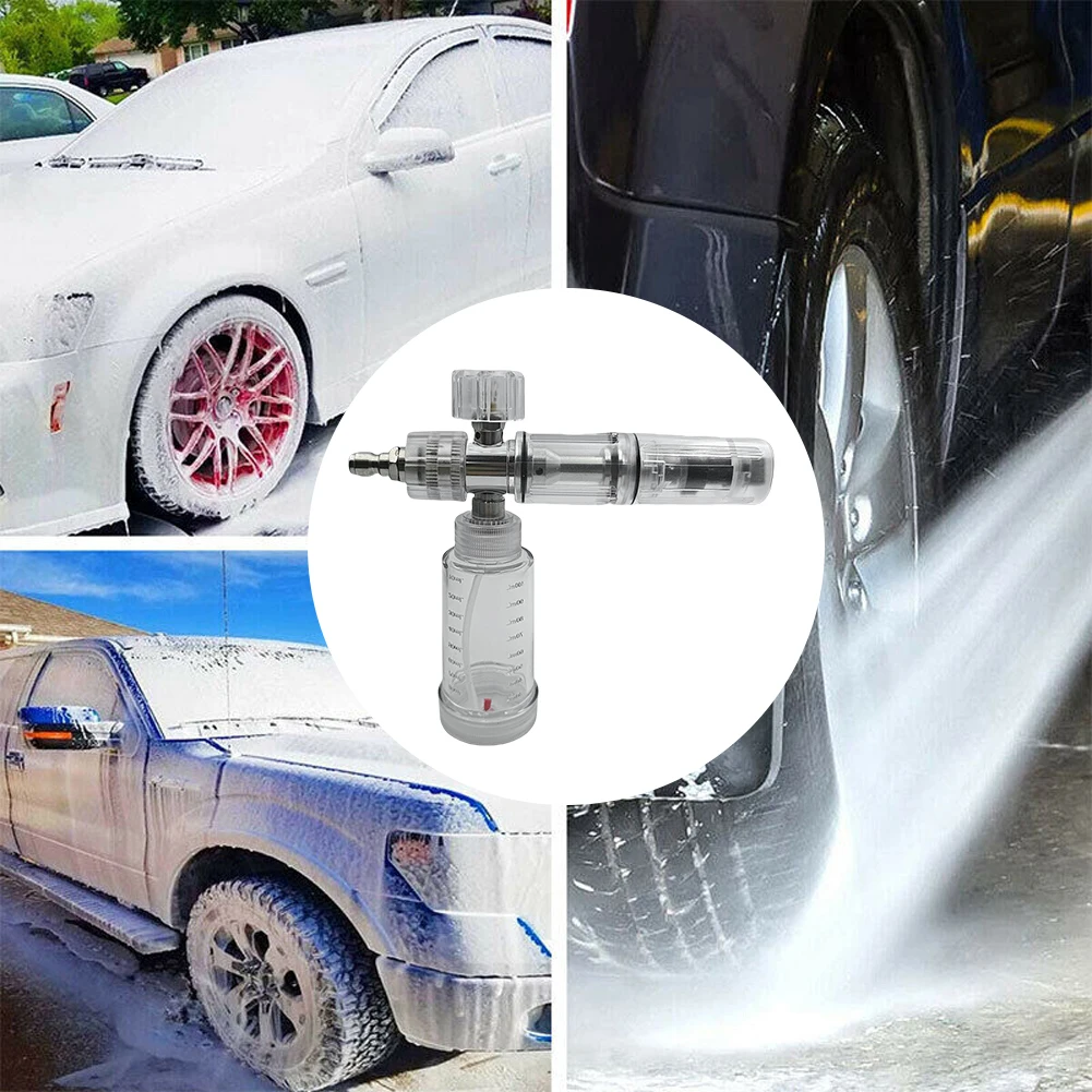 100ml Liquid Foam Sprayer with 1/4 Inch Quick Connector 4500PSI Soap Foam Spray Bottle Water Foam Pot Car Wash Accessories
100ml Liquid Foam Sprayer with 1/4 Inch Quick Connector 4500PSI Soap Foam Spray Bottle Water Foam Pot Car Wash Accessories