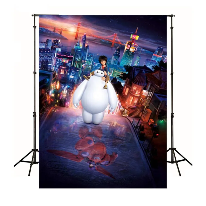 Big Hero Photo Backdrop Background For Photography Baby Shower Birthday Kid's Party Decoration Props Supplies Banner Poster
Big Hero Photo Backdrop Background For Photography Baby Shower Birthday Kid's Party Decoration Props Supplies Banner Poster
