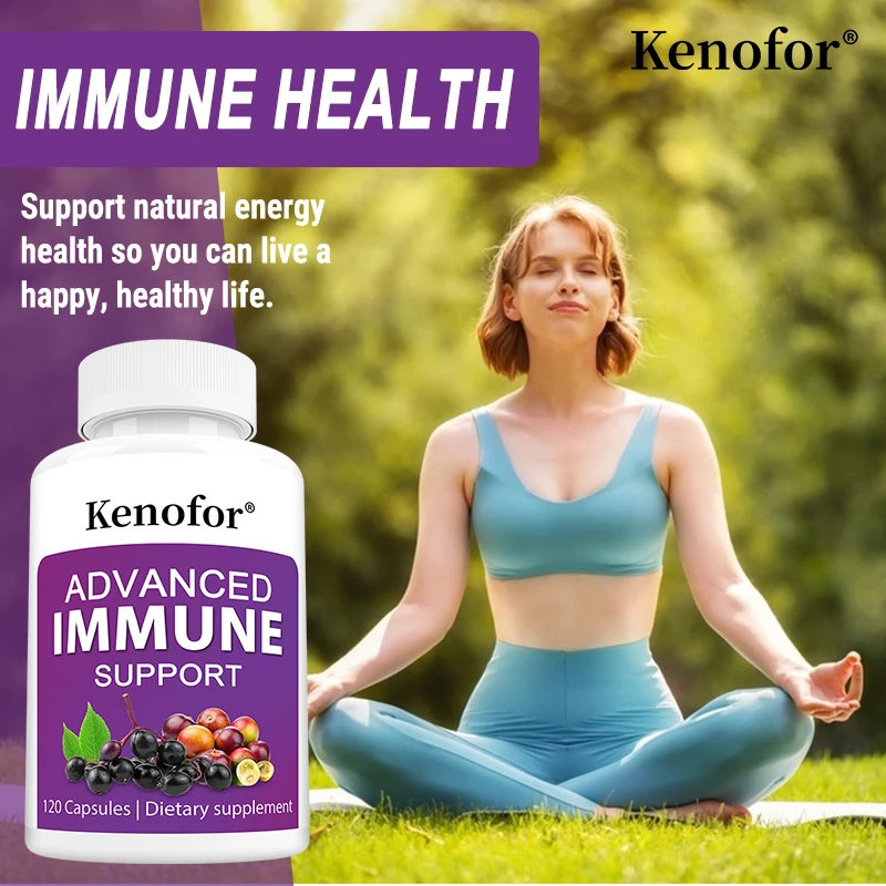 High-Potency Black Elderberry Capsules - Immune & Antioxidant Support, Improved Nutrient Absorption Supplement, 60 count
High-Potency Black Elderberry Capsules - Immune & Antioxidant Support, Improved Nutrient Absorption Supplement, 60 count