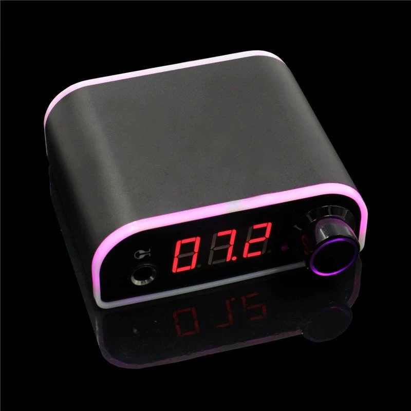 Professional Mini Tattoo Power Supply Luminous Tattoo Battery Supply Digital LED Display for Rotary Tattoo Machine Supplies Tool
Professional Mini Tattoo Power Supply Luminous Tattoo Battery Supply Digital LED Display for Rotary Tattoo Machine Supplies Tool