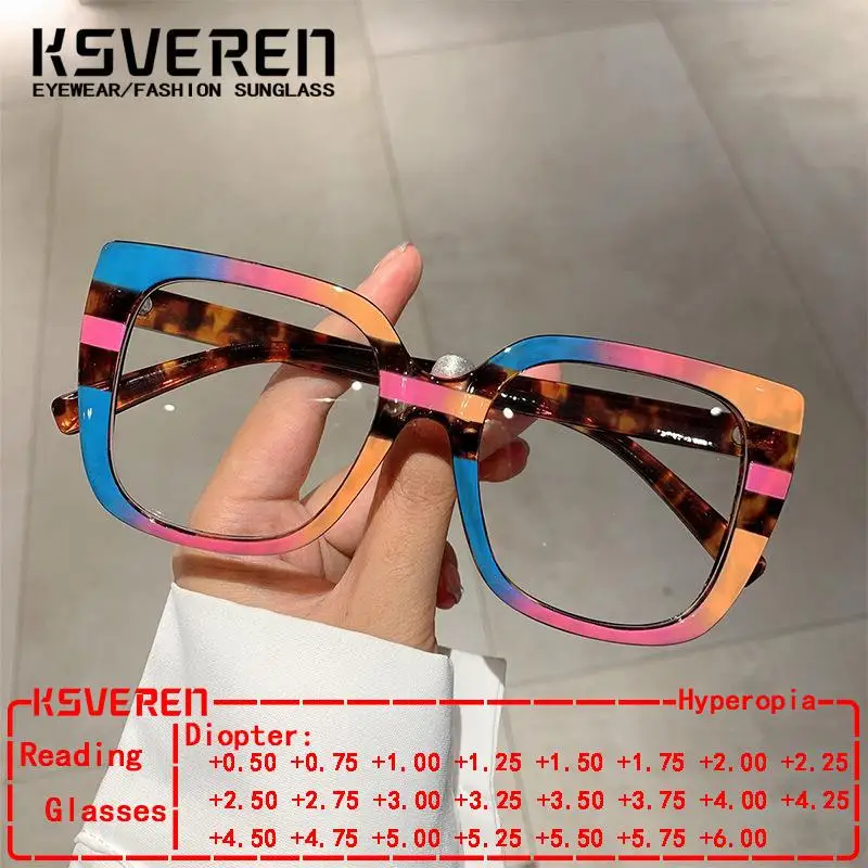 Overized Cat Eye Anti Blue Light Reading Glasses Women Fashion Optical Prescription Presbyopic Eyewear Female Clear Readers
Overized Cat Eye Anti Blue Light Reading Glasses Women Fashion Optical Prescription Presbyopic Eyewear Female Clear Readers