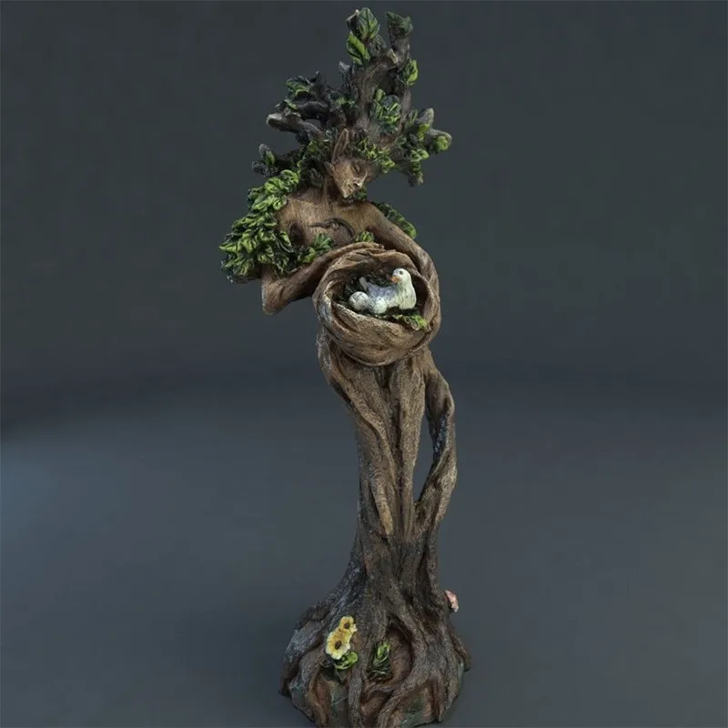 Nature Forest Goddess Bird Statue Resin Figurine Desktop Decor Creative Garden Ornament
Nature Forest Goddess Bird Statue Resin Figurine Desktop Decor Creative Garden Ornament