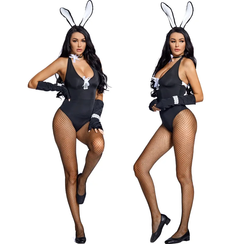 Halloween Sexy Bunny Girl Cosplay Costume Nightclub Bar Party Anime Exotic Kawaii Rabbit French Maid Erotic Lingerie
Halloween Sexy Bunny Girl Cosplay Costume Nightclub Bar Party Anime Exotic Kawaii Rabbit French Maid Erotic Lingerie