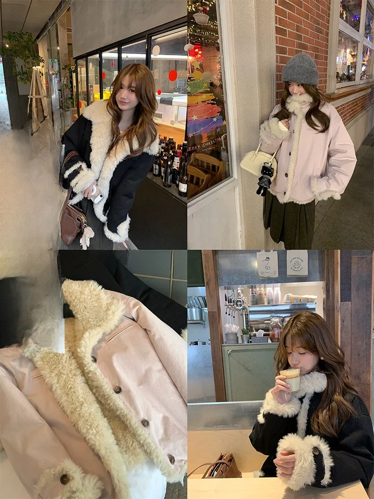 Miaolab Winter Thickened Floral Parka Coat Double-Sided Wearable Sweet Style Zipper Design Regular Sleeve Length And Body Length
Miaolab Winter Thickened Floral Parka Coat Double-Sided Wearable Sweet Style Zipper Design Regular Sleeve Length And Body Length