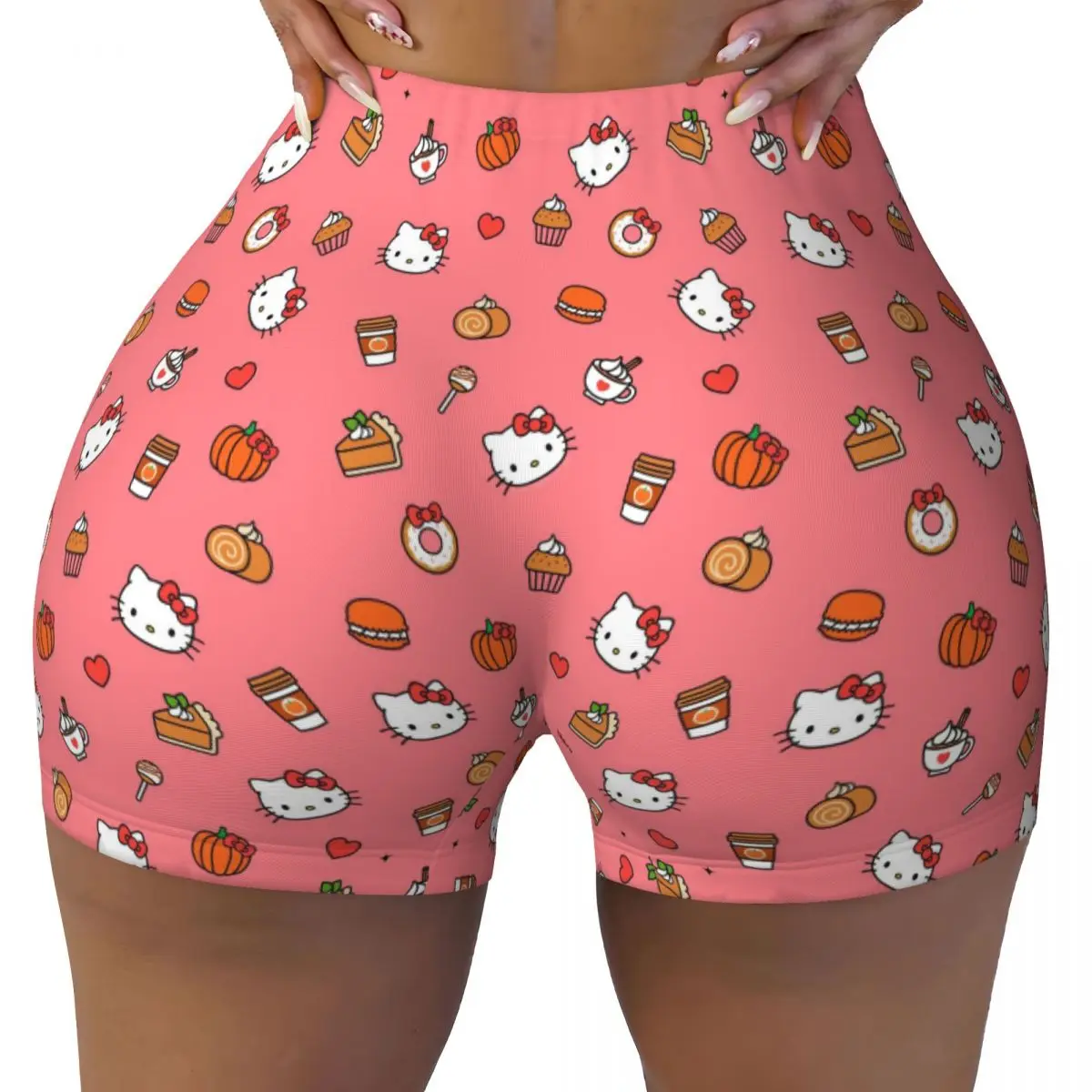 Custom Hello Kitty Cartoon Workout Volleyball Biker Shorts Women's Sanrio Gym Yoga Shorts 
Custom Hello Kitty Cartoon Workout Volleyball Biker Shorts Women's Sanrio Gym Yoga Shorts