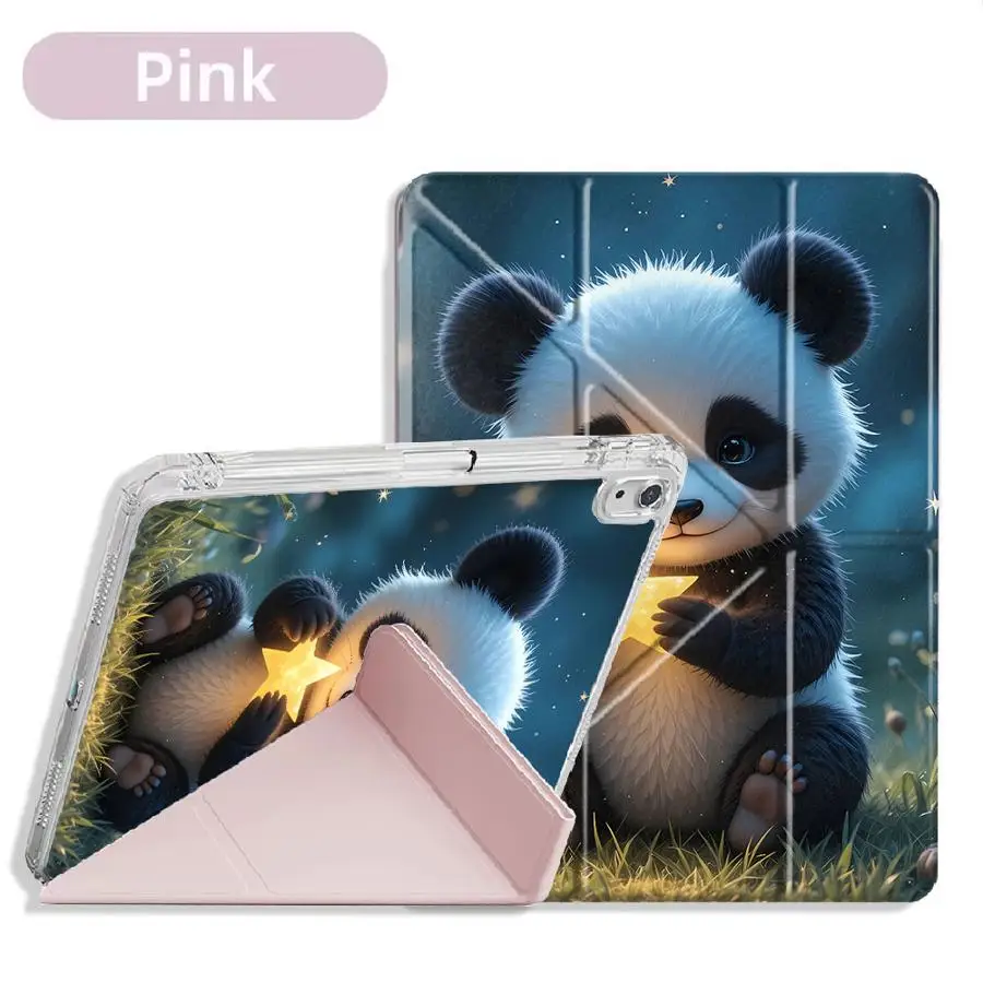 Cute Panda Holder Cover Tablet Case For iPad Air 4 5 M3 M2 M4 11inch Pro 2025 Mini 6 7 11th 10th 9th 8th 7th 12.9inch Y-Fold
Cute Panda Holder Cover Tablet Case For iPad Air 4 5 M3 M2 M4 11inch Pro 2025 Mini 6 7 11th 10th 9th 8th 7th 12.9inch Y-Fold