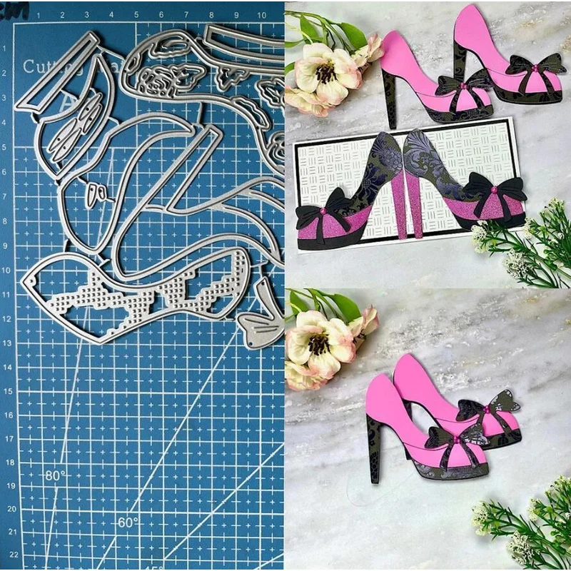 Metal Cutting Dies High Heel Shoe Scrapbooking Embossing Paper Card Stencils DIY
Metal Cutting Dies High Heel Shoe Scrapbooking Embossing Paper Card Stencils DIY