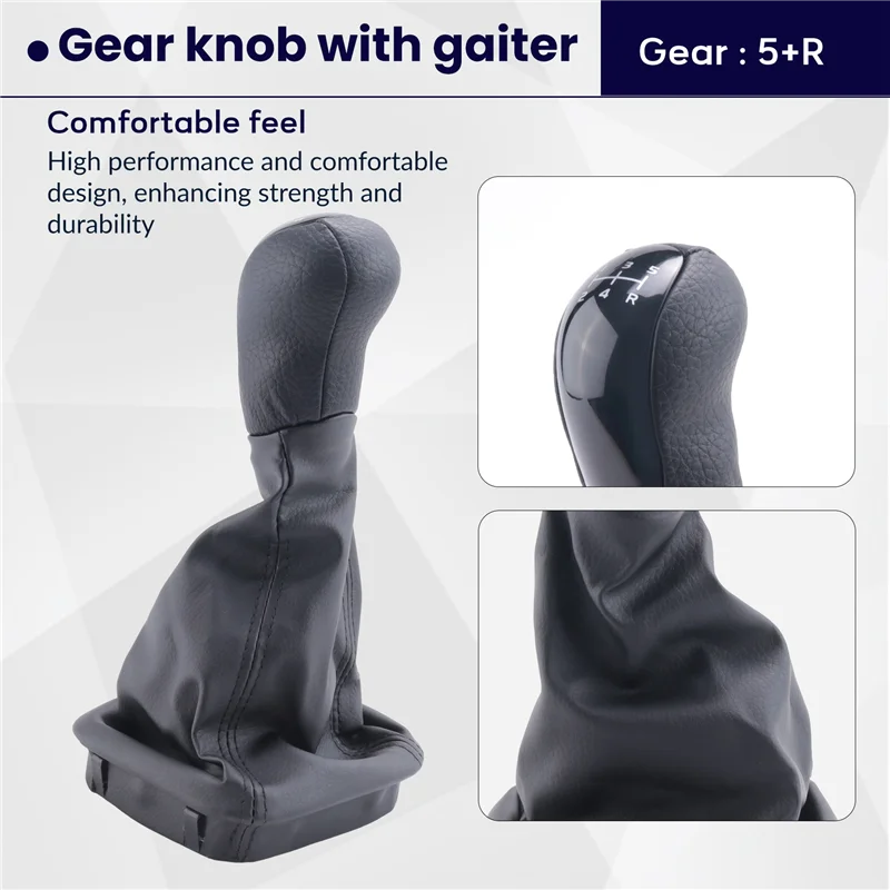 5 Speed Gear Shift Knob Gaiter Boot Shift Head For Mercedes Benz W168 A Class 1997-2004
5 Speed Gear Shift Knob Gaiter Boot Shift Head For Mercedes Benz W168 A Class 1997-2004