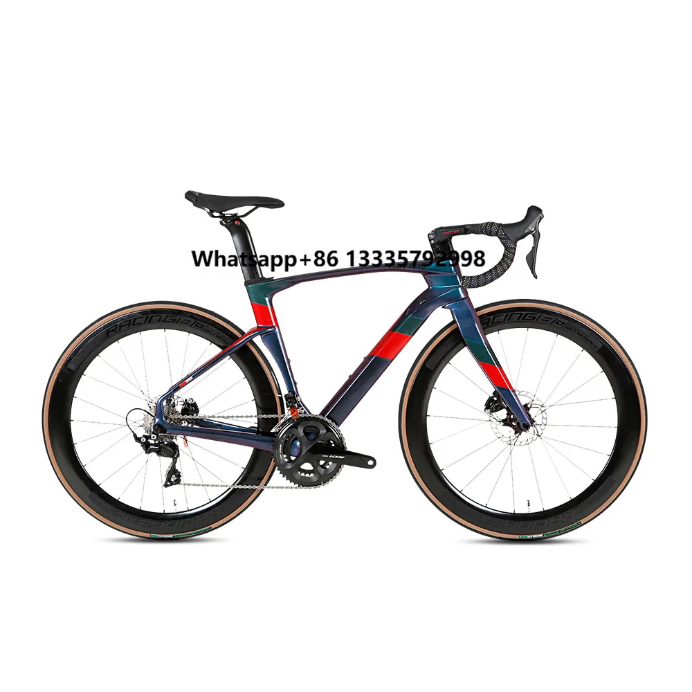 High-end 700C Carbon Fiber Road Bicycle Full Hydraulic Brake R7020 22S Disc Brake Road Bike with 50mm Carbon Wheelset
High-end 700C Carbon Fiber Road Bicycle Full Hydraulic Brake R7020 22S Disc Brake Road Bike with 50mm Carbon Wheelset