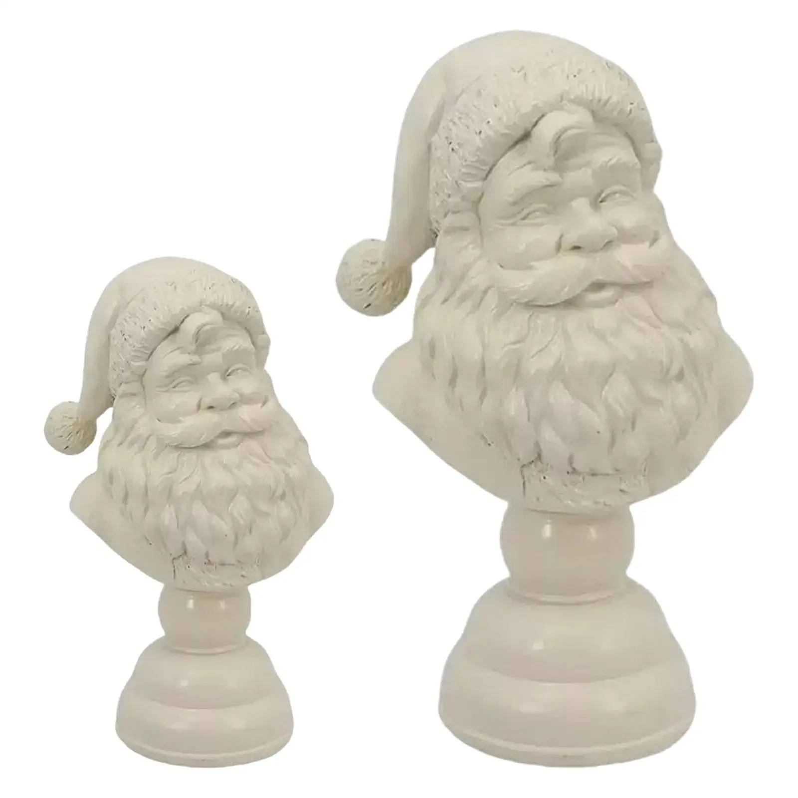 Resin Santa Figurine Christmas Sculpture Ornament Holiday Table Centerpiece for Home Decoration Festive Collection
Resin Santa Figurine Christmas Sculpture Ornament Holiday Table Centerpiece for Home Decoration Festive Collection