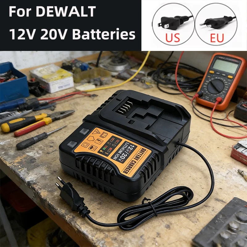 For DeWalt 12V/20V MAX Lithium-Ion Battery Charger Replacement DCB112 DCB115 DCB105 DCB107 Power Tools
For DeWalt 12V/20V MAX Lithium-Ion Battery Charger Replacement DCB112 DCB115 DCB105 DCB107 Power Tools