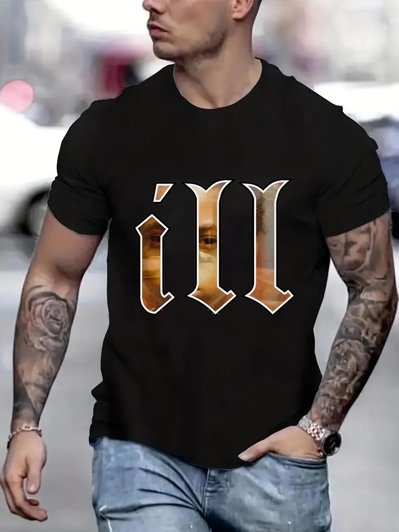 NaS Illmatic Men's Summer Top Men's Clothing Funny T Shirts Men's Clothing Brands Short Sleeve Tees B5021301 
NaS Illmatic Men's Summer Top Men's Clothing Funny T Shirts Men's Clothing Brands Short Sleeve Tees B5021301