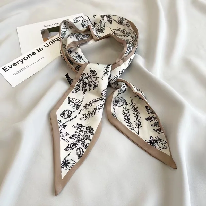Hot sales Women Scarf lady Wraps Elegant Floral Dot Spring Summer silk scarves square Head Neck Hair Tie Band Neckerchief skinny
Hot sales Women Scarf lady Wraps Elegant Floral Dot Spring Summer silk scarves square Head Neck Hair Tie Band Neckerchief skinny